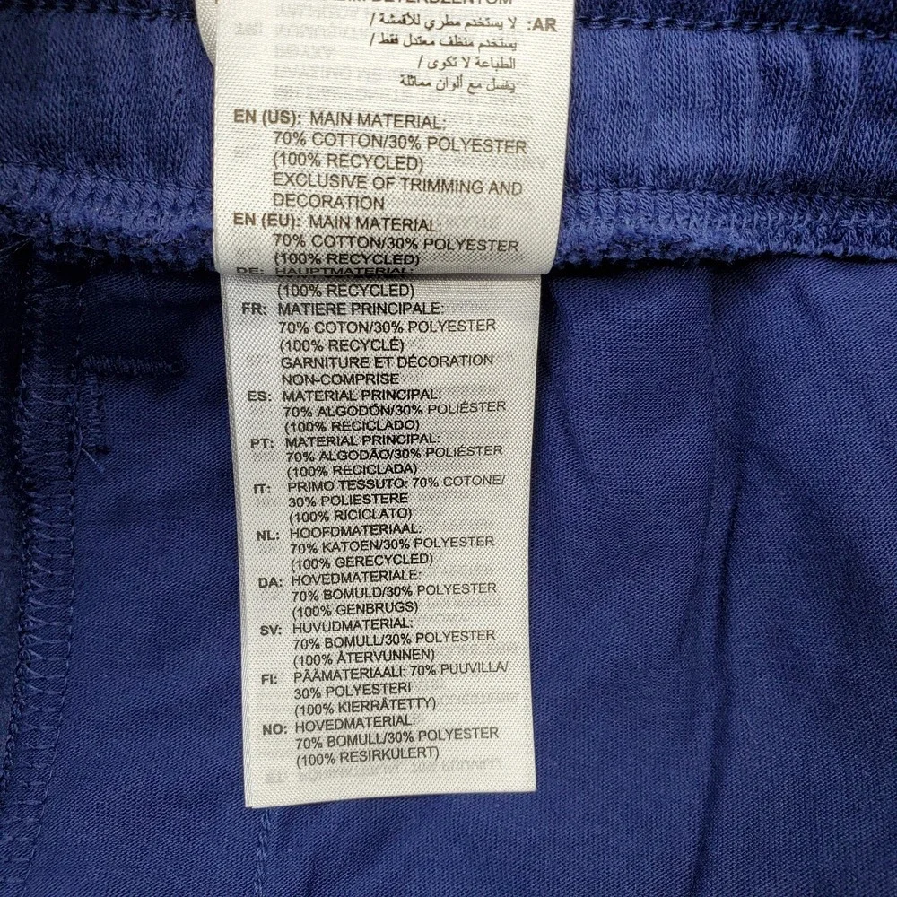 Adidas Collegiate Shorts Mens 3XL Blue Gym Training Elastic Waist Drawstring